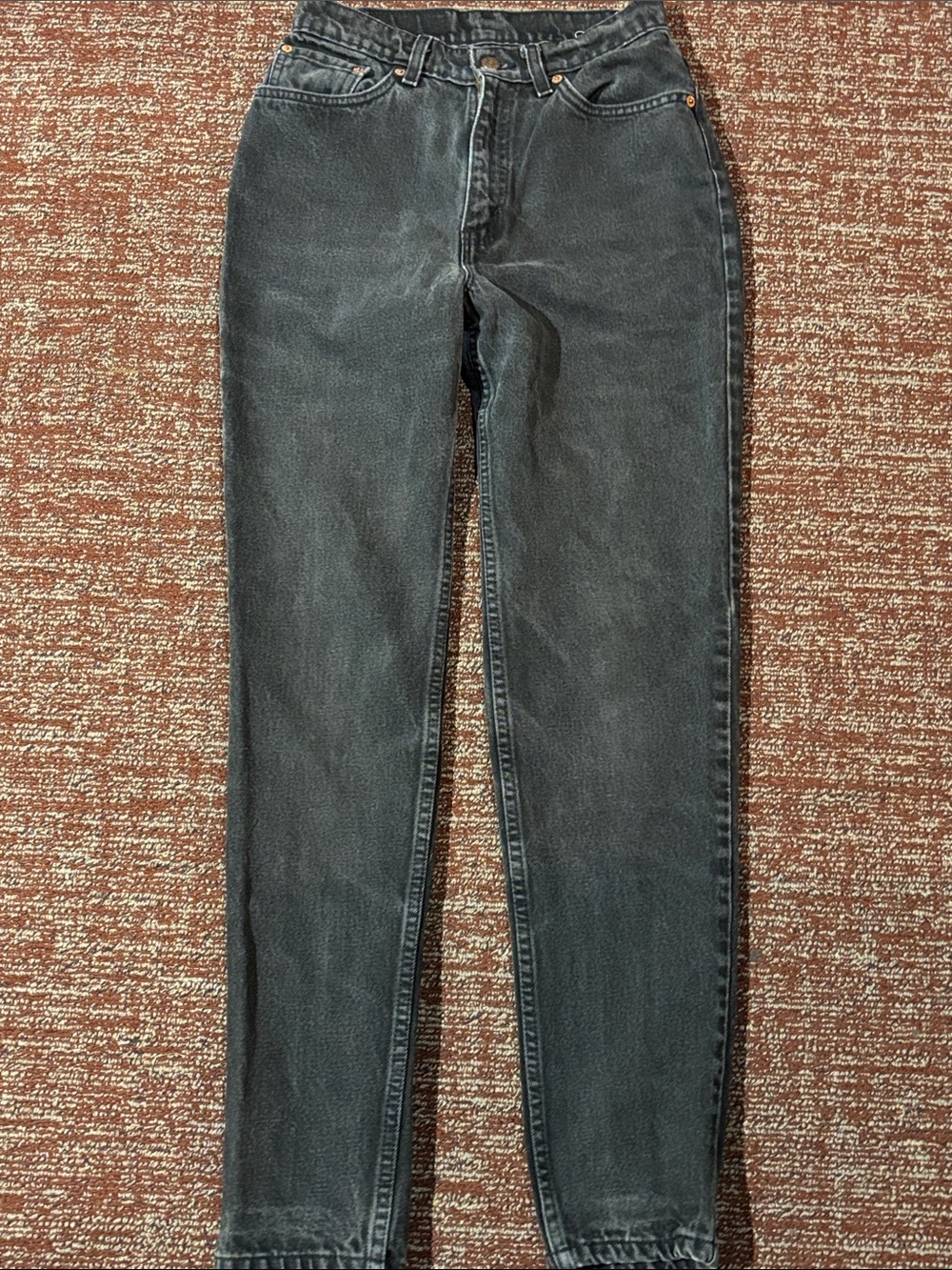 Vintage 90s Levi’s 512 slim taper leg relaxed denim black high rise classic